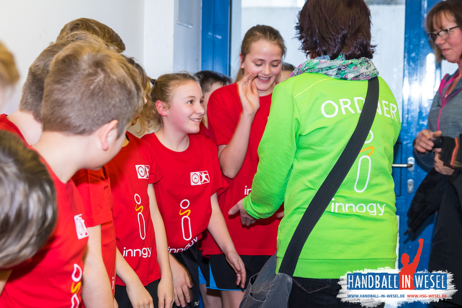 HSG Wesel E-Jugend / Einlaufkids TUSEM Essen 2017